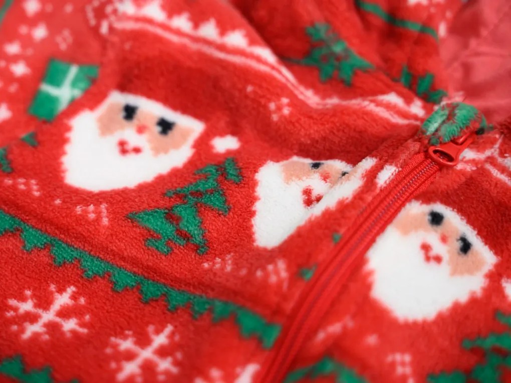 Kombinezon dziecięcy CHRISTMAS ONESIE czerwony - różne rozmiary Wielkość: 122 - 128