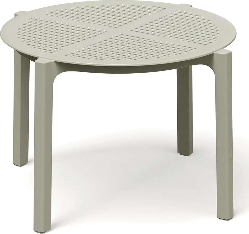 Okrągły stolik ogrodowy Nexo z tworzywa sztucznego