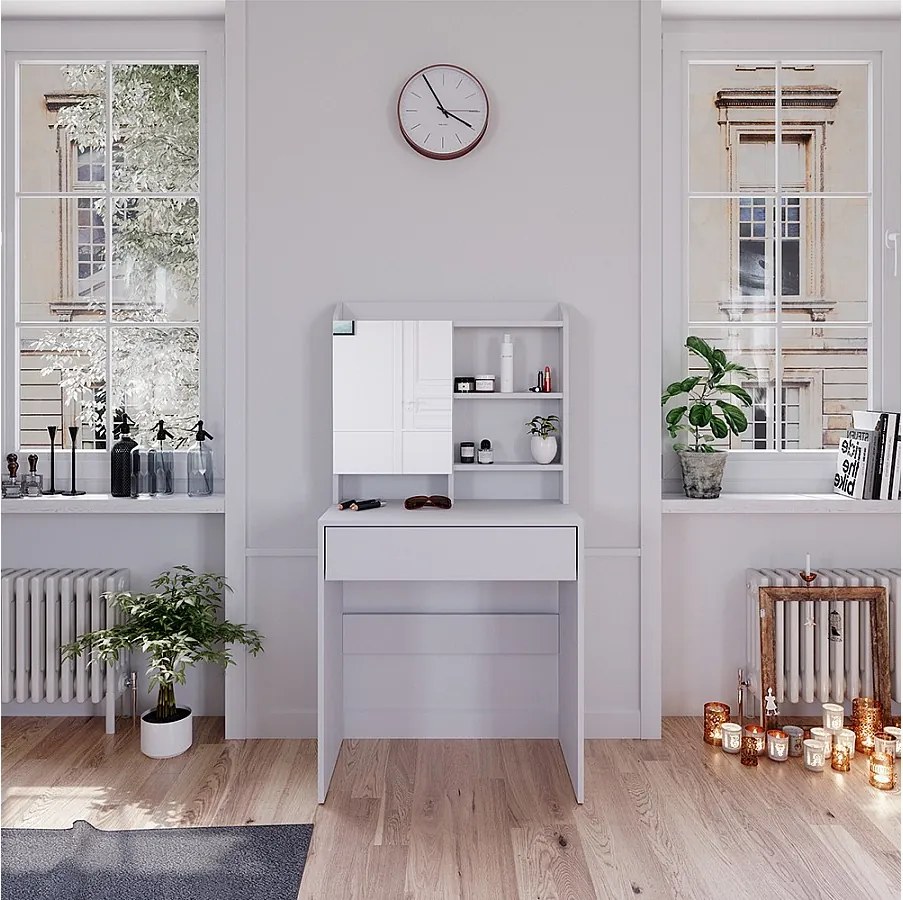 Stolik do przebierania biały 70x40x136 laura