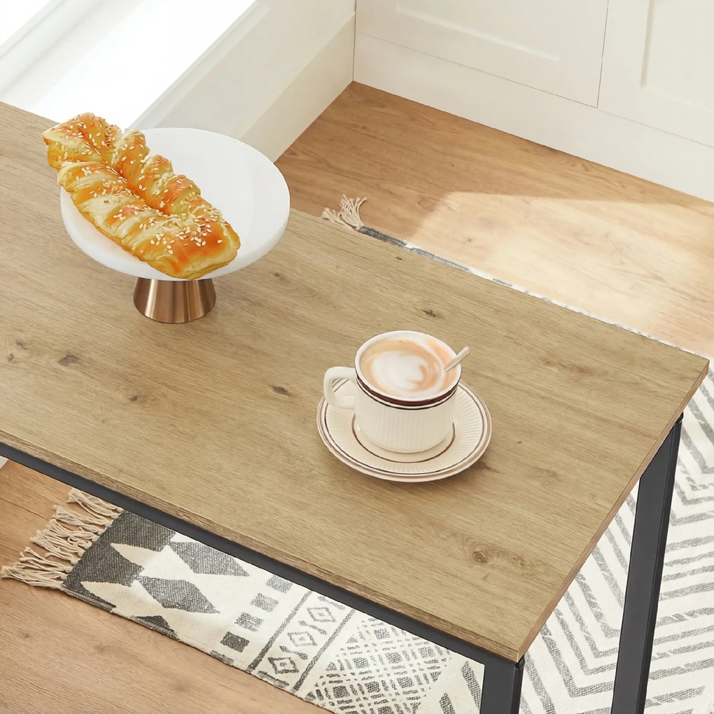 Zestaw jadalniany 1+2, stół barowy 100x40 cm i krzesła barowe TAYLOR ARTISAN