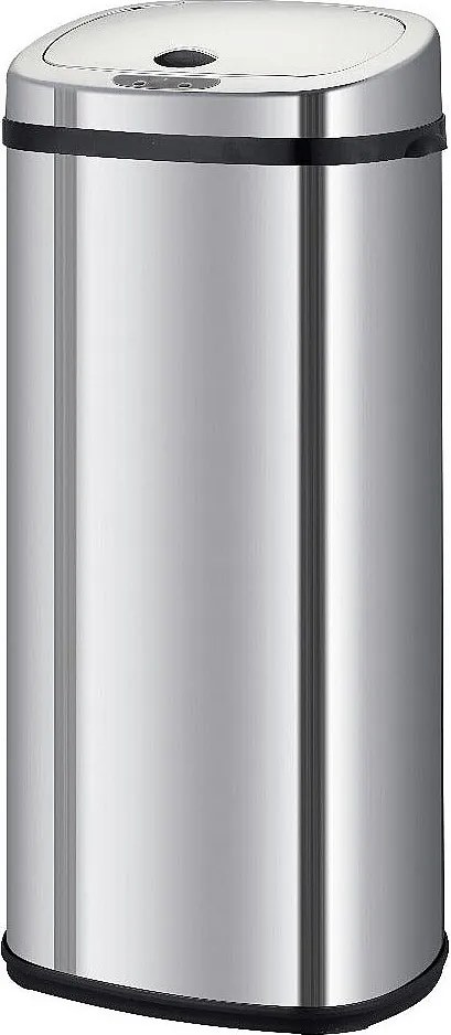 Automatyczny Kosz na Śmieci Inox LARGO srebrny 42L
