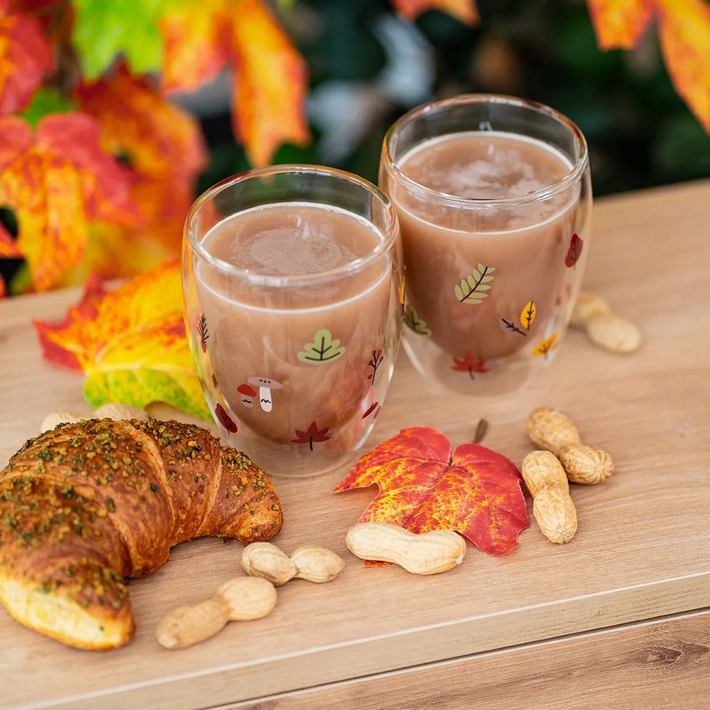 4Home Szklanka termiczna Autumn Hot&Cool 350 ml, 2 szt.