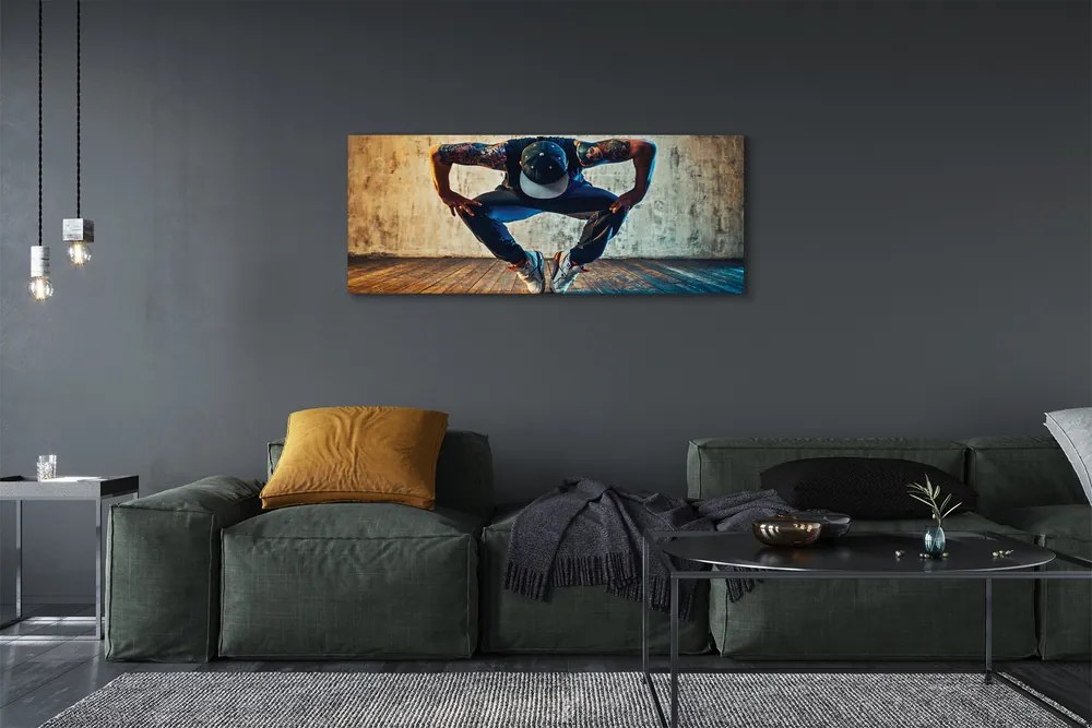 Duży obraz na płótnie Tancerz Hip-Hop