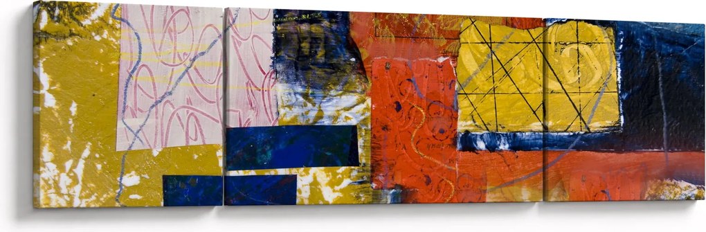 Obraz - Abstrakcja (170x50 cm)