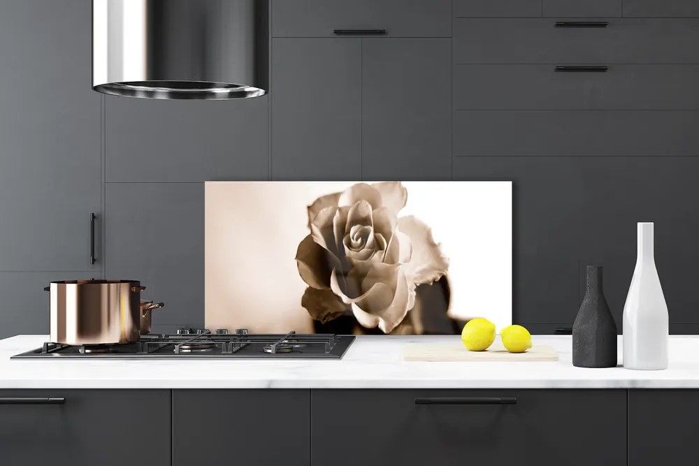 Panel Kuchenny Klasyczna Czerwona Róża