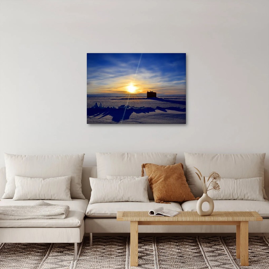 Obraz - krajobraz polarny (70x50 cm)