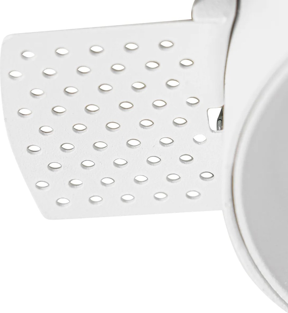 Inteligentny reflektor wpuszczany biały okrągły bezramkowy z Wifi GU10 50mm - Oneon