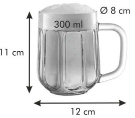 Tescoma Szklanka do piwa myBEER Icon, 0,3 l