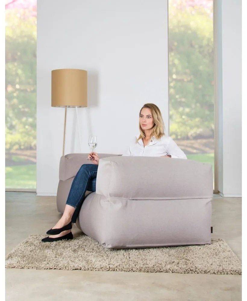 Pomarańczowy worek do siedzenia Sofa MooG – SLOWDOWN