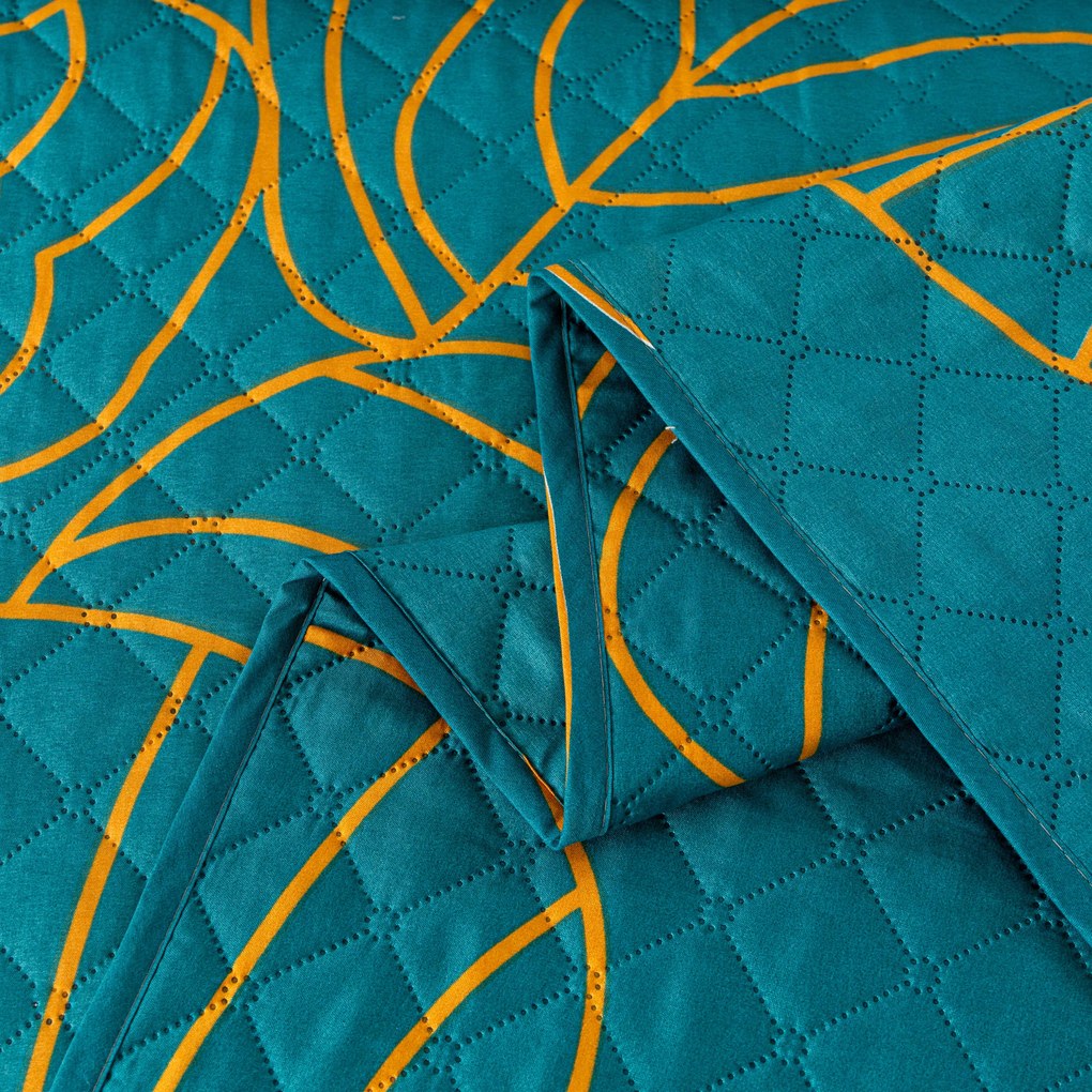 Narzuta na łóżko FANFARE, nafta Rozmiar: 220 x 240 cm