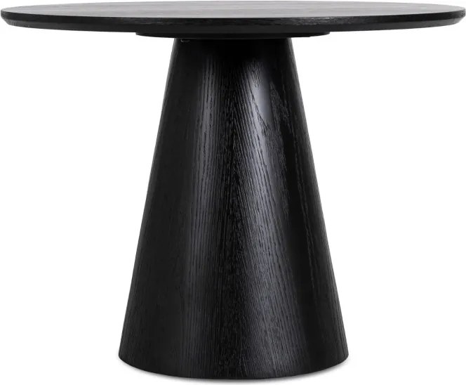 Stolik Kawowy CASSANDER 60 cm Czarny Nowoczesny Loft