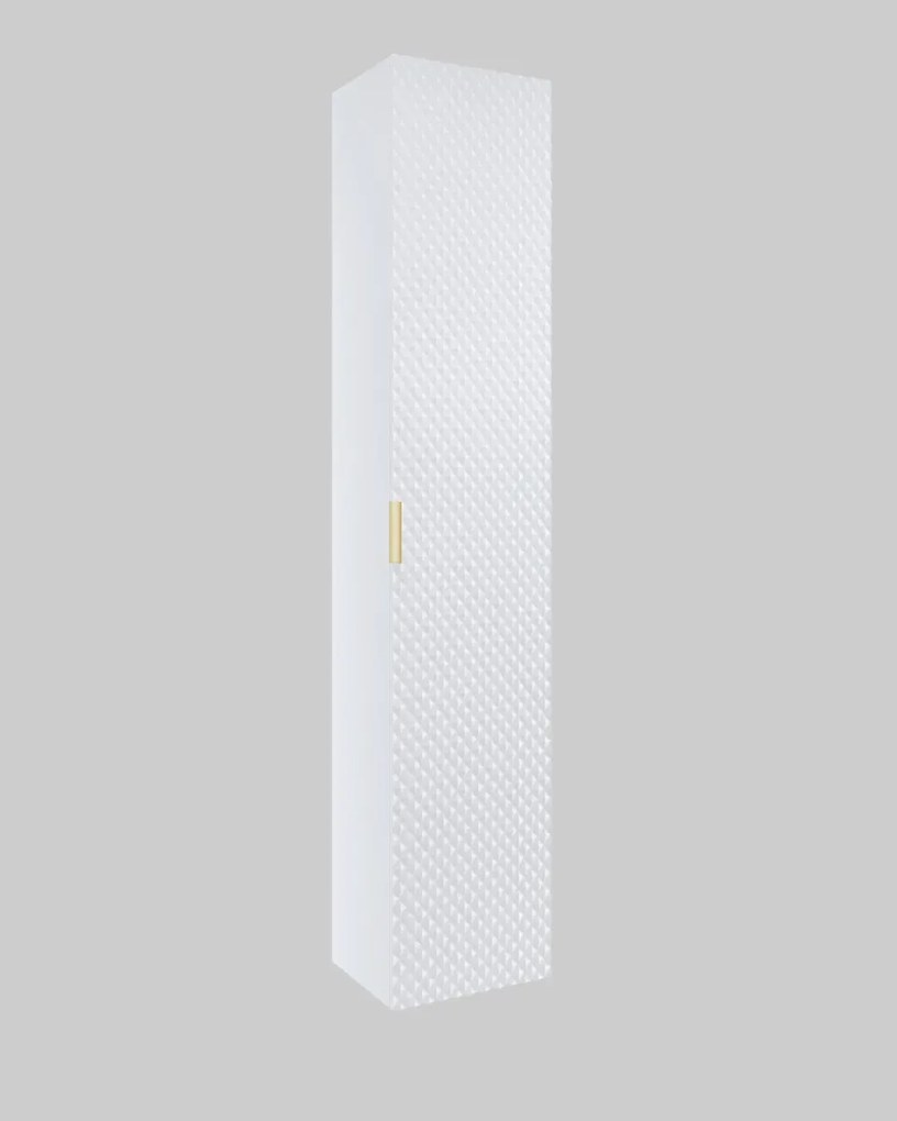 Szafka łazienkowa LAURA 1D 35 cm biała mat HELVETIA