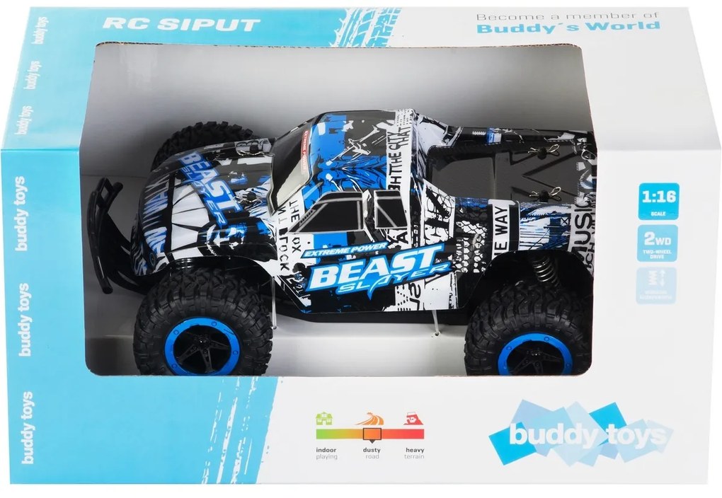 Buddy Toys BRC 16.513 Samochód zdalnie sterowanyRC Siput, niebieski