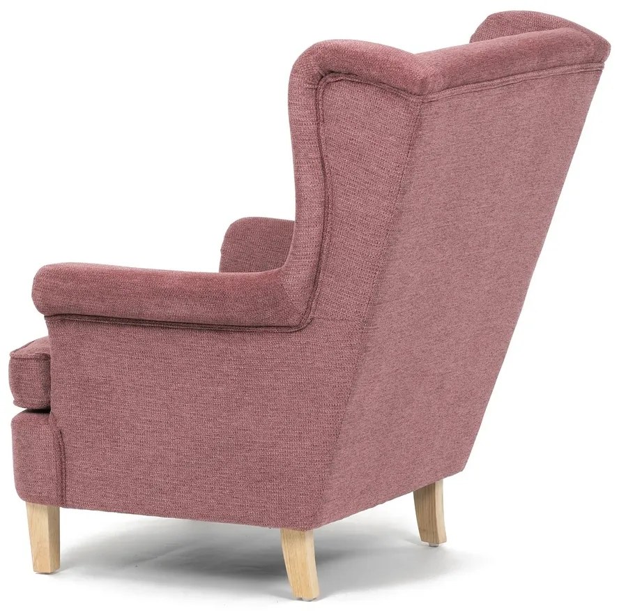 Fotel na uszach PINK2, różowy