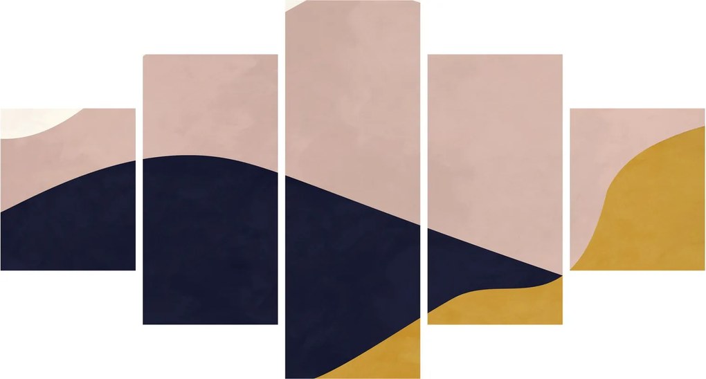 Obraz - Akwarelowe góry N⁰2 (125x70 cm)