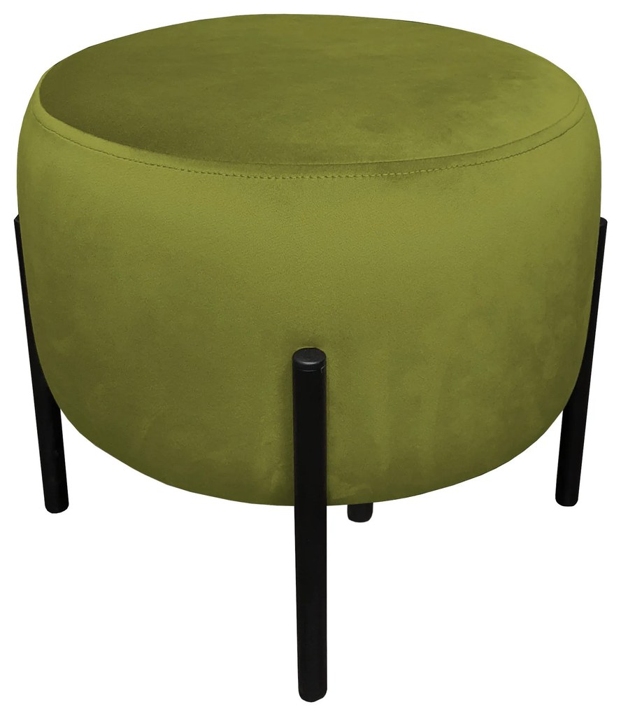 Pufa OLA LOFT ławka podnóżek metal BL75