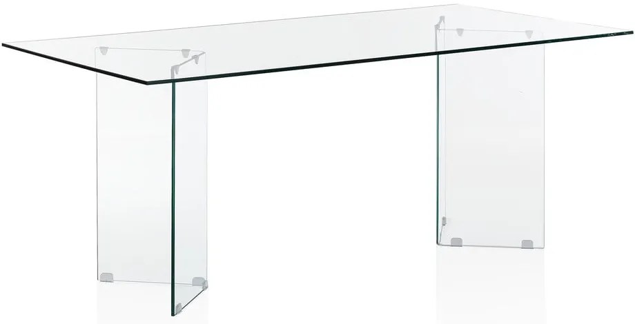 Szklany stół 90x180 cm Kaya – Tomasucci