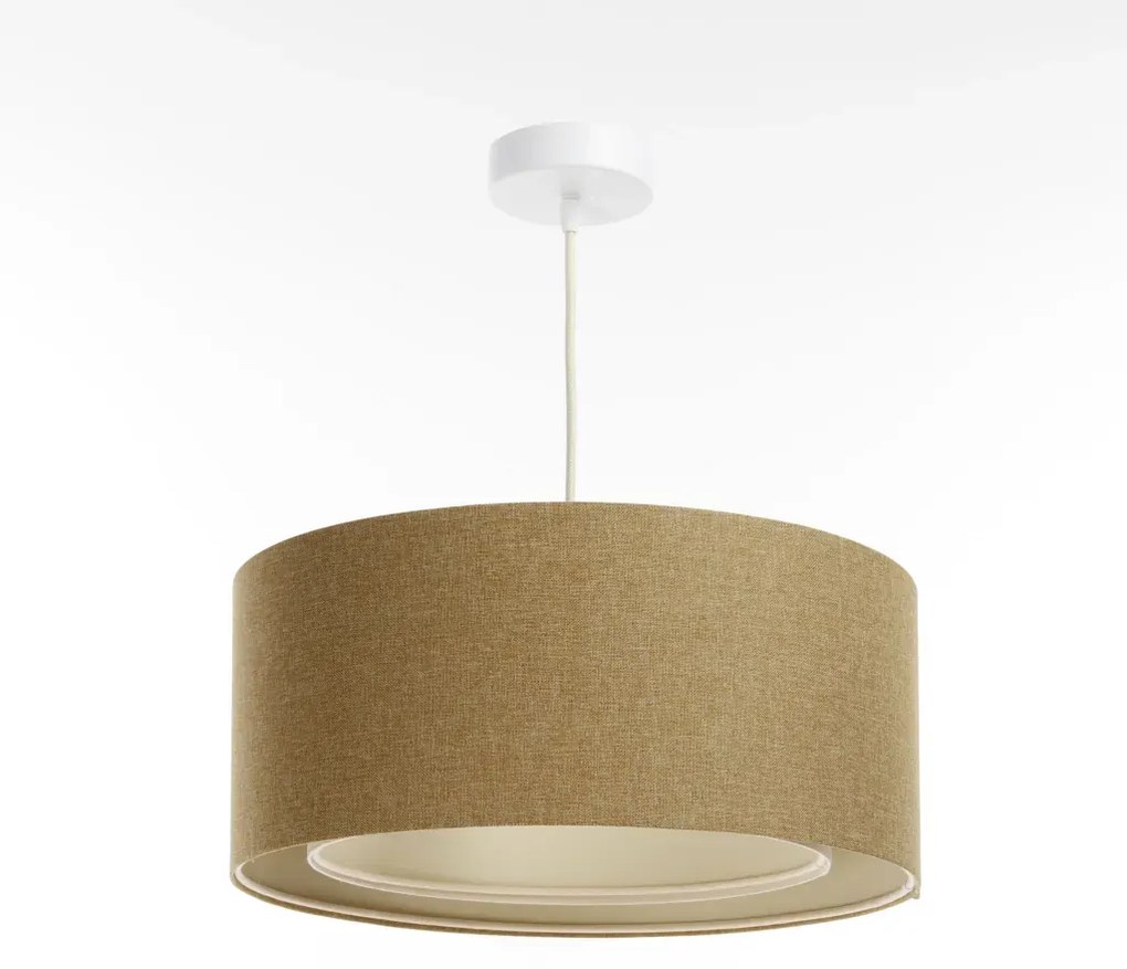 Lampa wisząca ERUTAN DOUBLE 40 żółta BPS KONCEPT