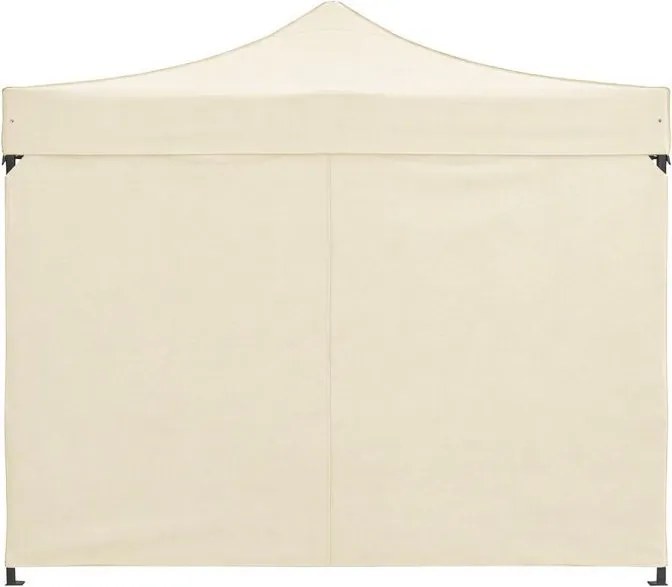 Pawilon ogrodowy eventowy FGA3, 3x3 m, automatyczny ze ściankami - namiot zamykany, beżowy