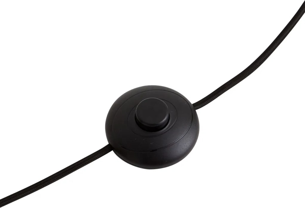 Lampa stojąca w stylu vintage złota 193 cm 3-światłowa - Botanica