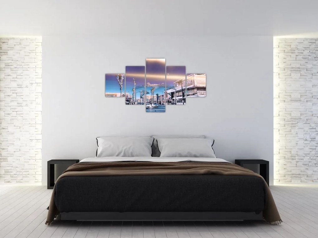 Zdjęcie ulicy w Las Vegas (125x70 cm)