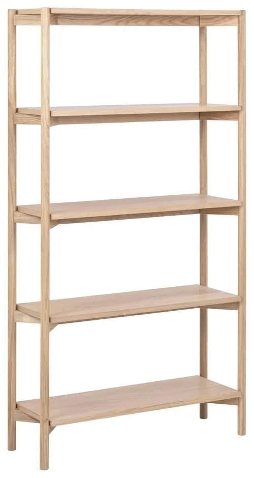 Regał w dekorze dębu w naturalnym kolorze 86x160x30 cm Braidwood – Actona