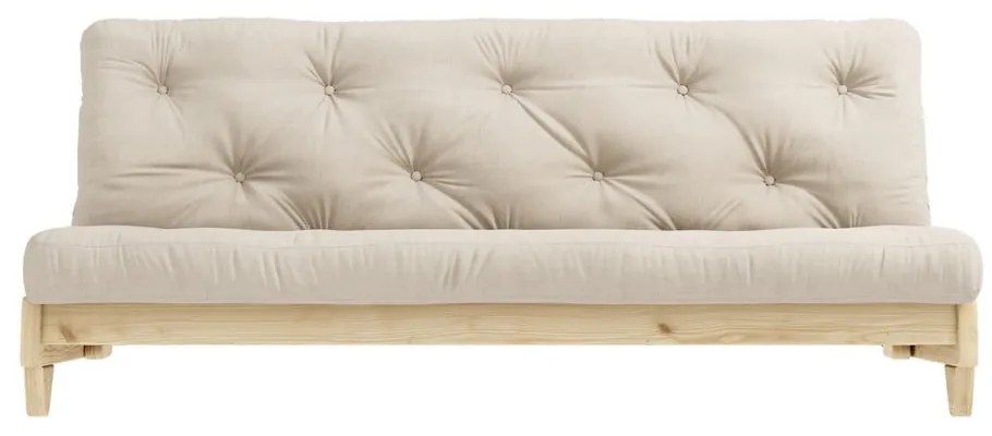 Sofa rozkładana Karup Design Fresh Natural Clear/Beige