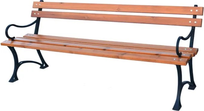 Ławka ogrodowa z podłokietnikami FSC