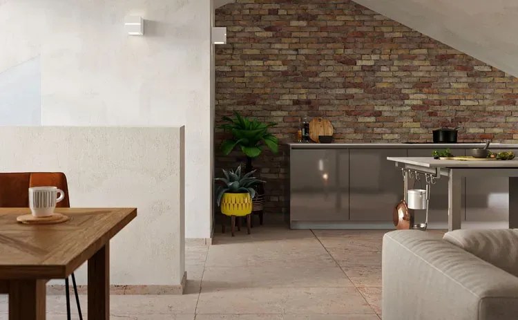 Ceramiczny kinkiet kwadratowy 2X E708 C8-M96