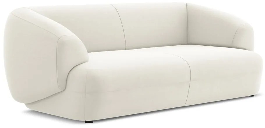 Biała aksamitna sofa 212 cm Moana – Makamii