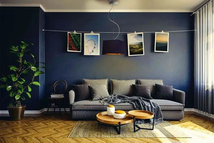 Lampa wisząca glamour z abażurem - S6-G96