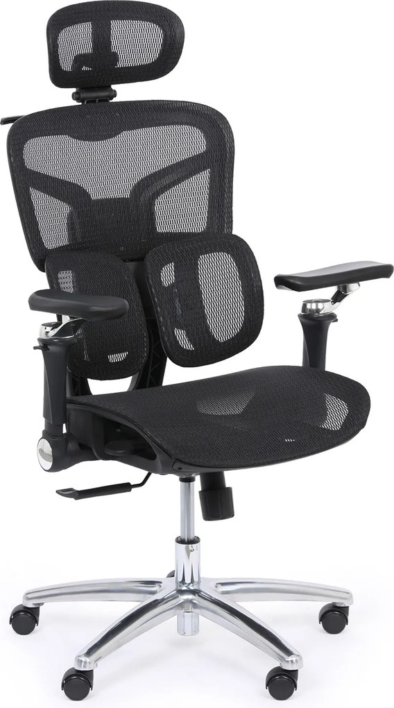 Krzesło biurowe LEVEL, czarna