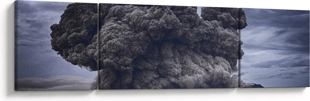 Obraz - Erupcja wulkanu (170x50 cm)