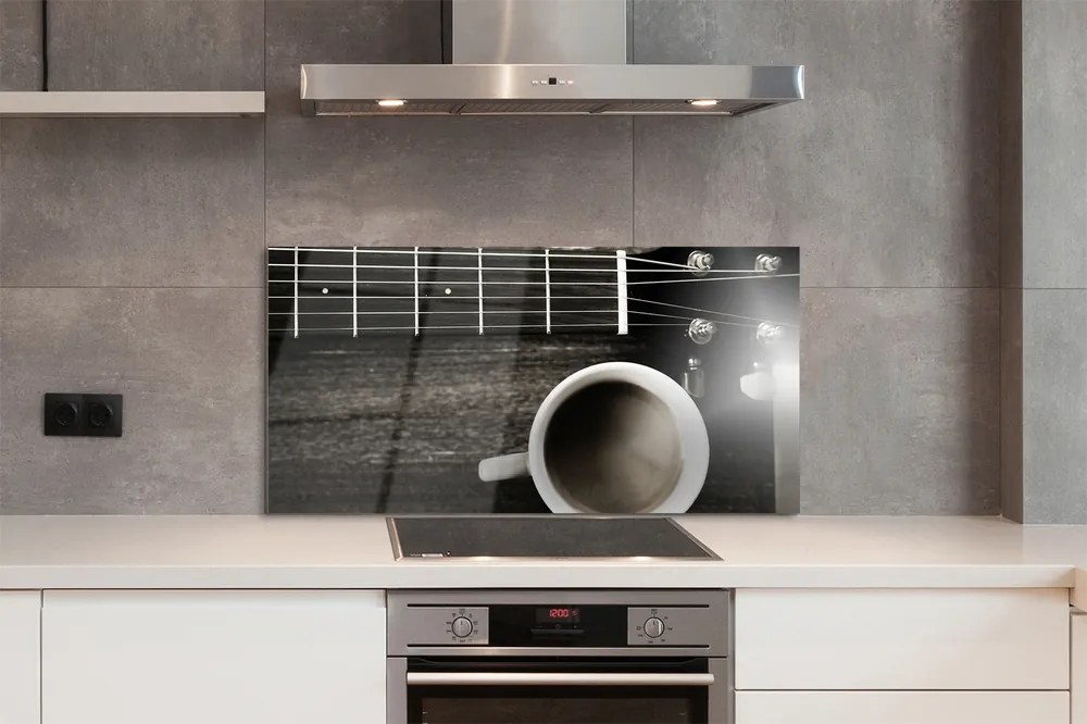 Szklany Panel Melodia i Aromat Kawy