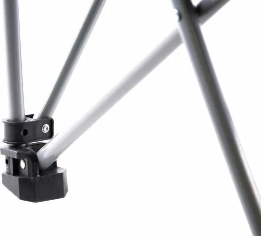 Krzesło turystyczne wędkarskie DIVERO składane ciemnozielone