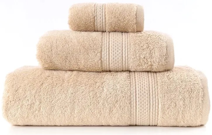 Ręcznik kąpielowy EGYPTIAN COTTON Greno 70x140 beżowy GRENO