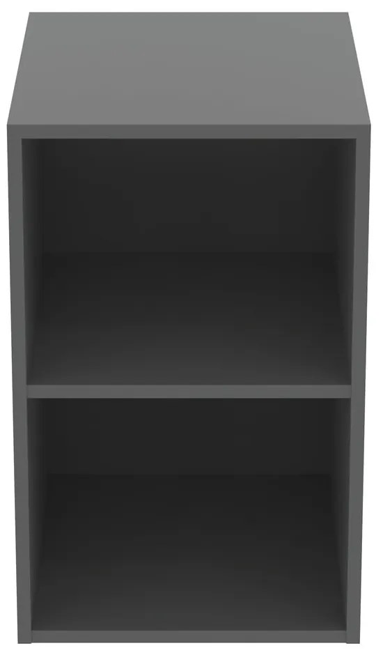 Szara niska wisząca szafka łazienkowa 40x63 cm i.Life B – Ideal Standard