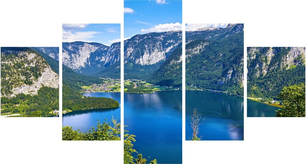 Obraz - Hallstätter See, Hallstatt, Austria (125x70 cm)