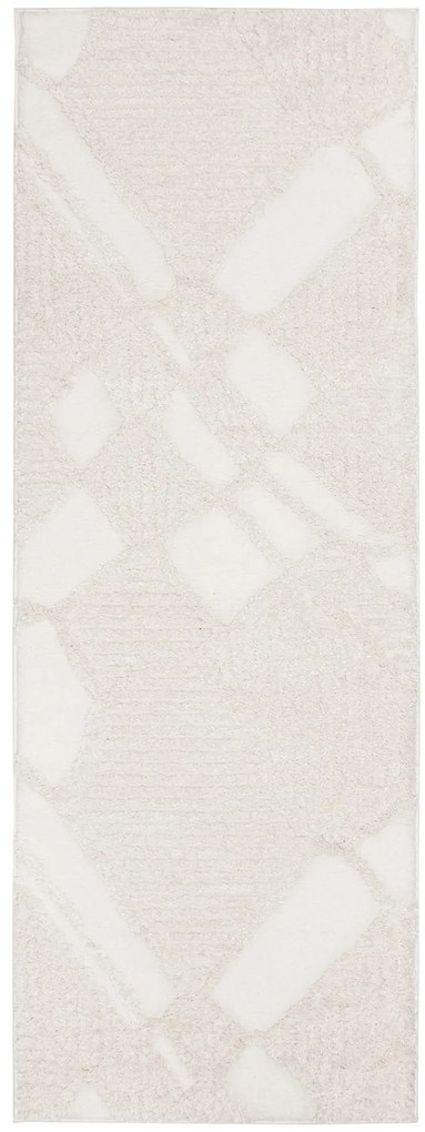 Dywan nowoczesny Alma kremowy 80 cm x 220 cm