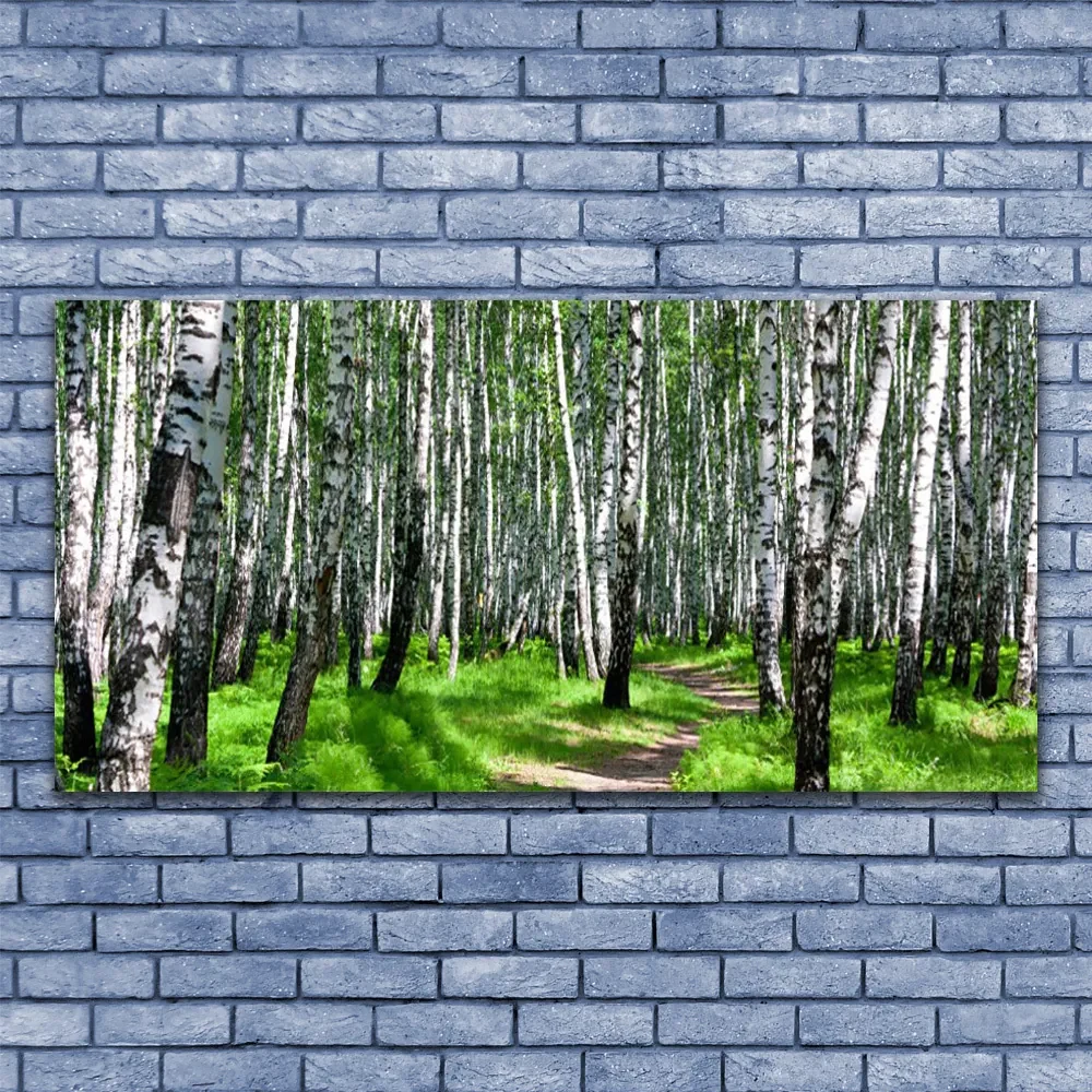 Obraz Akrylowy Drzewa Trawa Natura