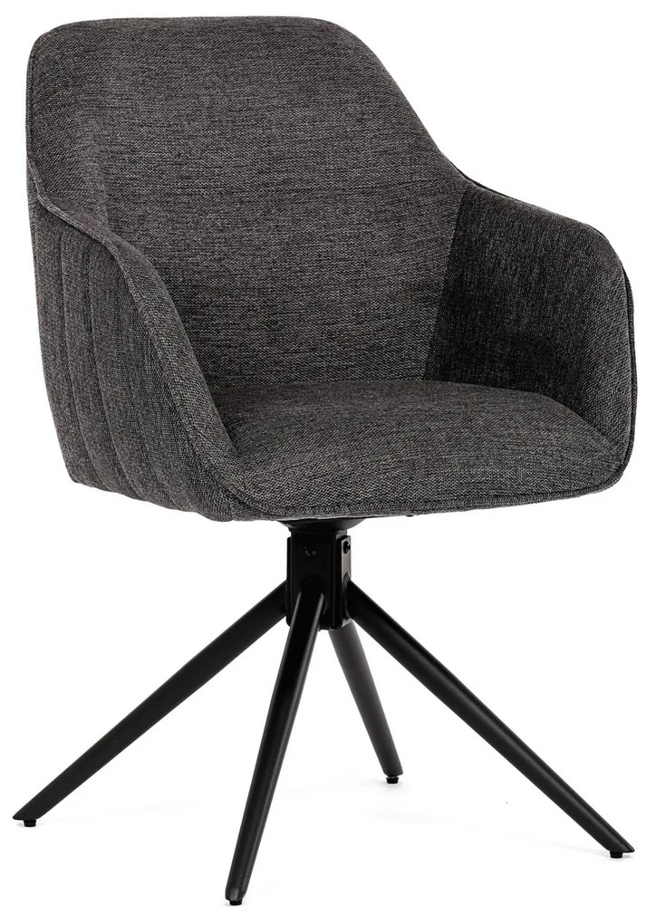 Zestaw krzeseł obiadowych z mechanizmem powrotnymHC-536 GREY2, 2 szt.