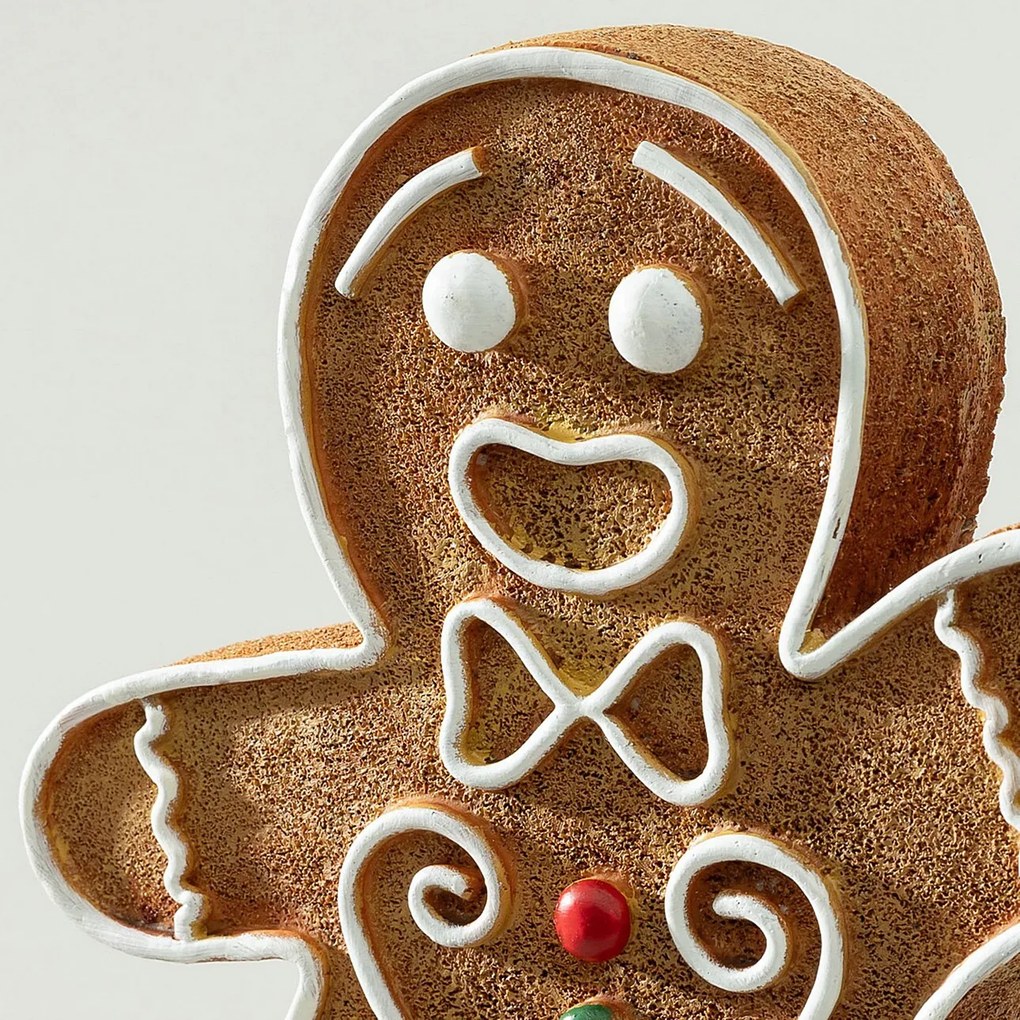 Figurka dekoracyjna Gingerbread Man II 25x7x30 cm