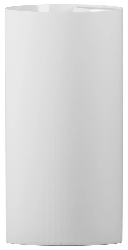 Umywalka z konglomeratu wolnostojąca okrągła biała matowa 87 x 44 cm KALMI WHITE MATT z otworem na baterię
