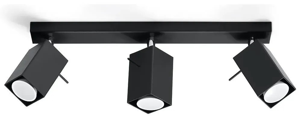 Halogenowy plafon LED E788-Rexi - czarny