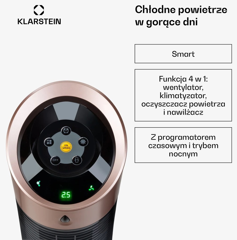 Klarstein Skyscraper Ice Smart klimator 4 w 1
