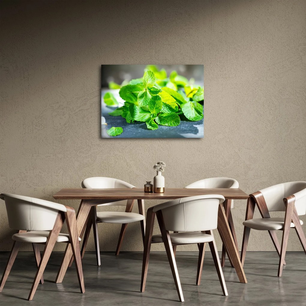 Obraz mięty (70x50 cm)