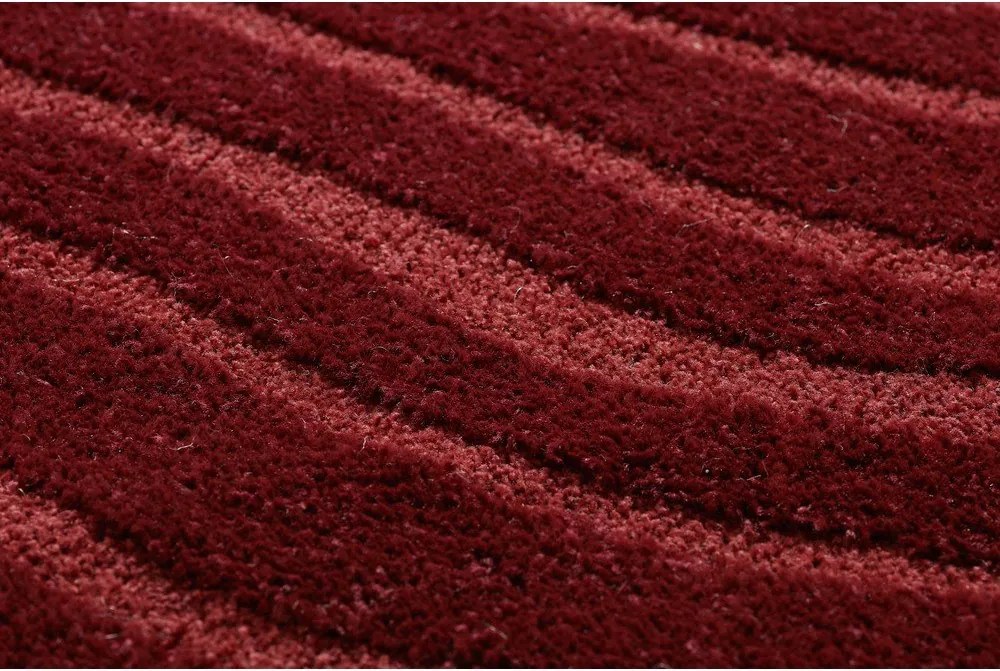 Bordowy dywan 160x230 cm Pebble – ESTE
