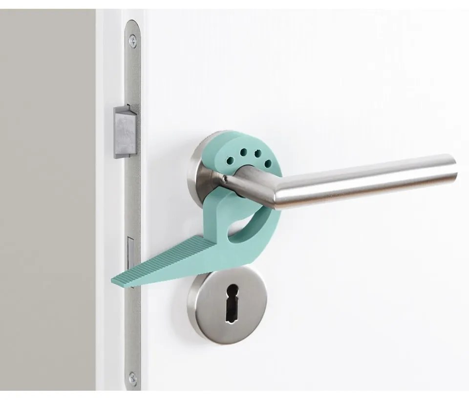Zielony stoper do drzwi i okien Wenko Multi-STOP®