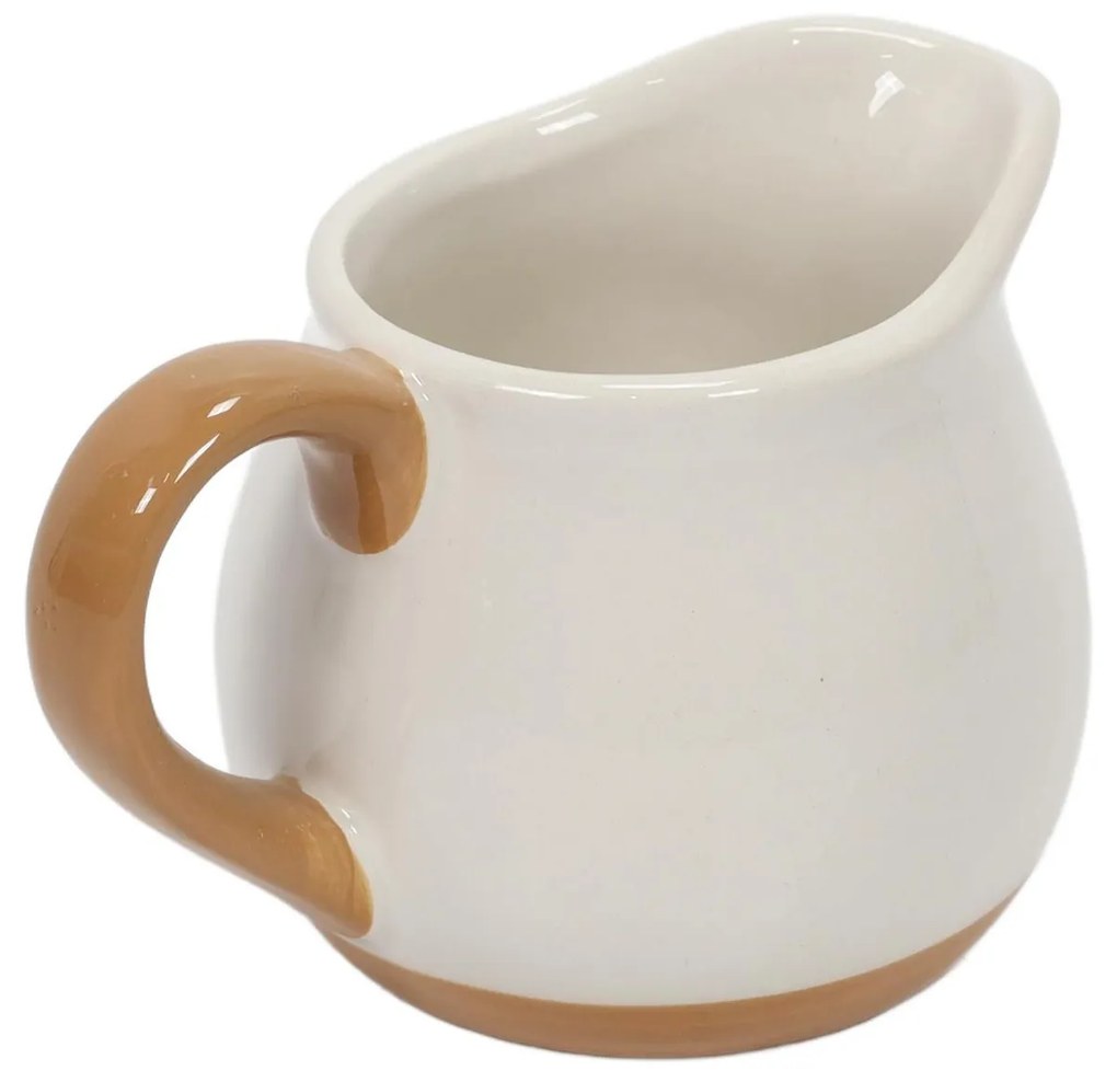 Mlecznik z motywem choinek, 9 cm