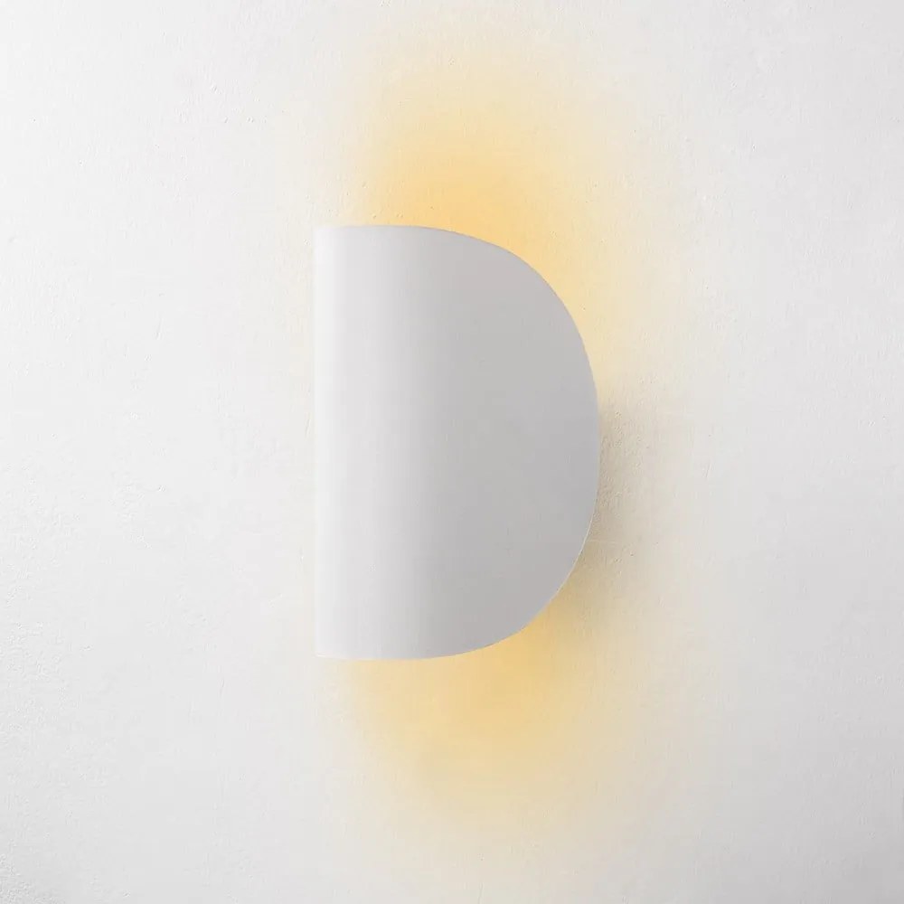 Biały kinkiet LED Heybe – Opviq lights